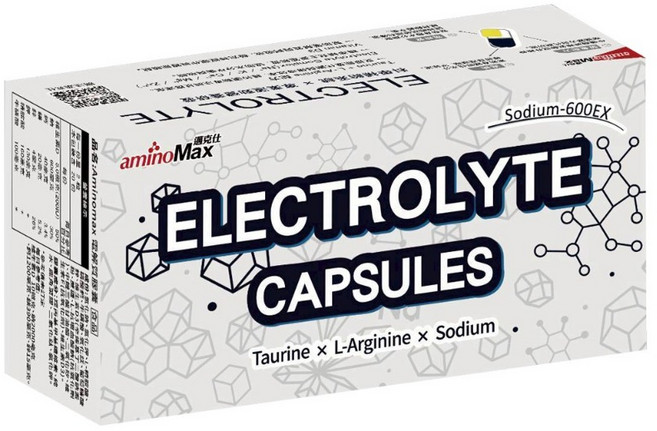 aminoMax 高效能電解質膠囊, 1個, 20包/盒