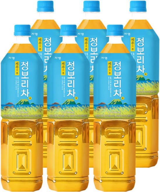 쟈뎅 제주의 봄 청보리차 1.5L 6개