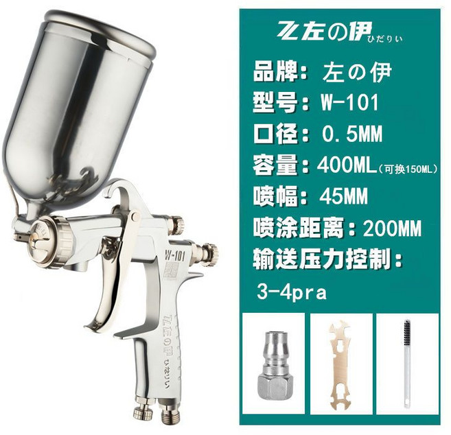 左伊 W-101 噴槍 噴漆工具, 1.5口徑