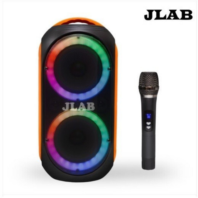 JLAB JP120BL 휴대용앰프스피커 300W(전용 무선 마이크 포함)!! 행사중!