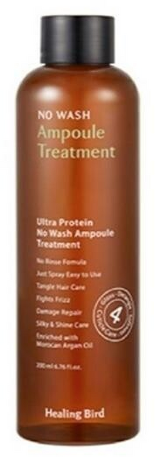 힐링버드 노워시 앰플 트리트먼트 200ml 리필, 1개