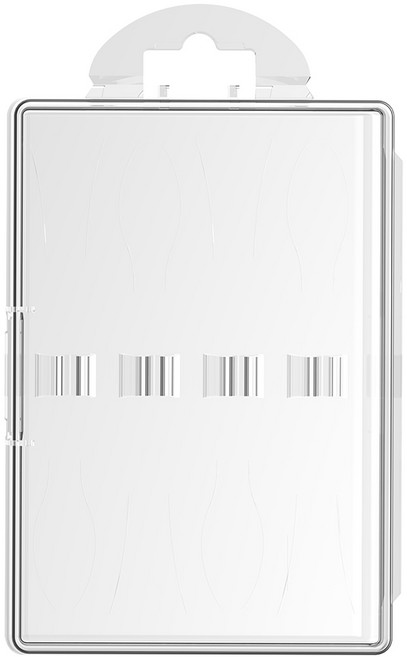 여행용 전동 칫솔 헤드 보관 케이스 필립스 및 Oral B iO 교체용 브러시 방진 커버 상자, Clear 1 Pa, 1개