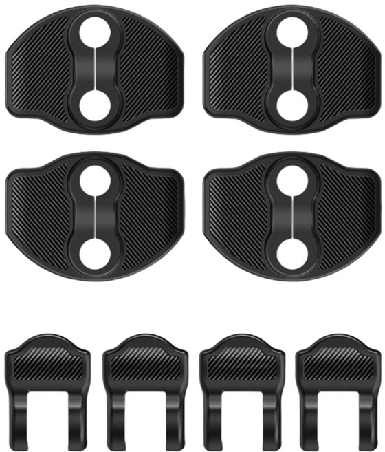 도어락 버클 커버 차량용 도어 음소거 댐핑 쿠션 소음 감소 및 충격 흡수 간단한 설치, A