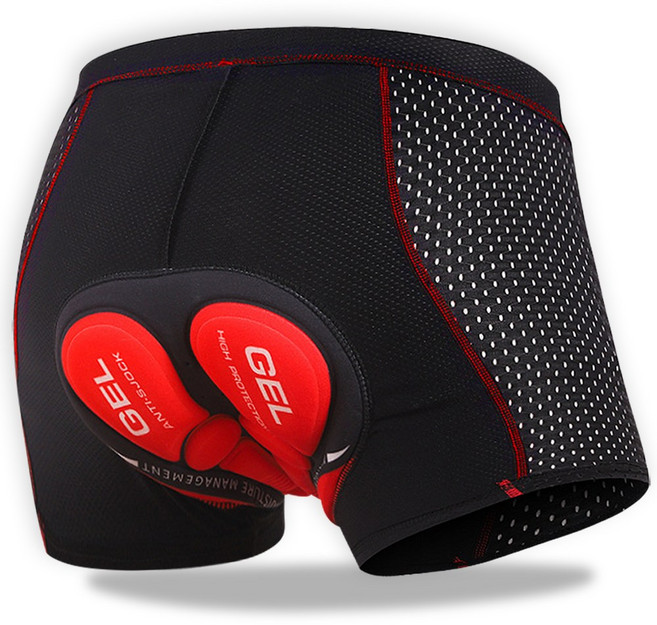 오브젝토리 고급형 자전거 속바지 고밀도 8쿠션 25mm 엉덩이 패드