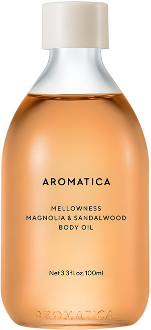 아로마티카 멜로우니스 바디오일 매그놀리아 & 샌달우드향, 100ml, 1개