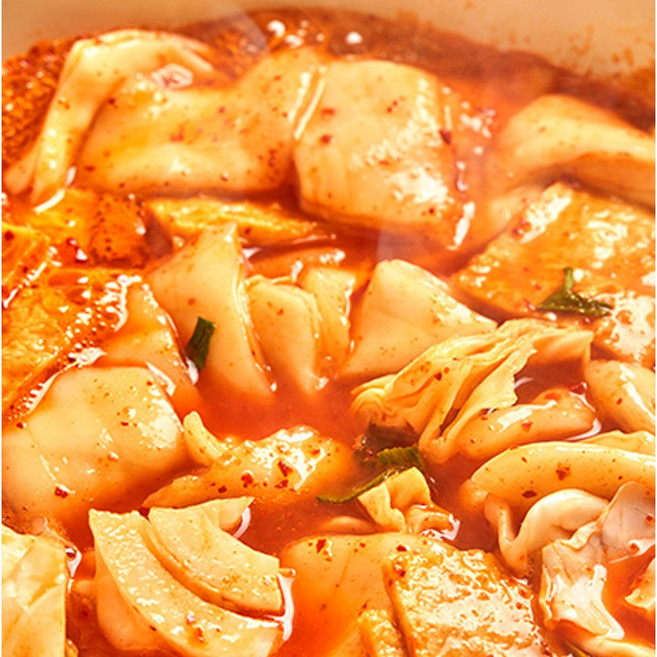 [또뽀끼야 본점] 수제비 떡볶이 730g, 1개
