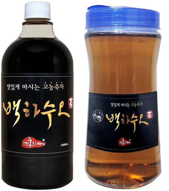 홍치마 대용량 백하수오차 진한 고농축 백하수오 원액 액상 1000ml 다홍치마, 1L, 1개
