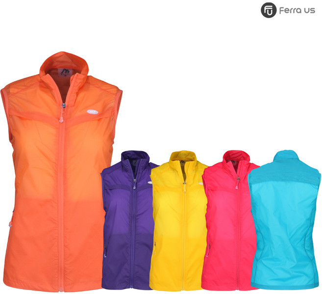 페라어스 여성 등산 꽃컬러 부분펀칭조끼 OAVML6001M1