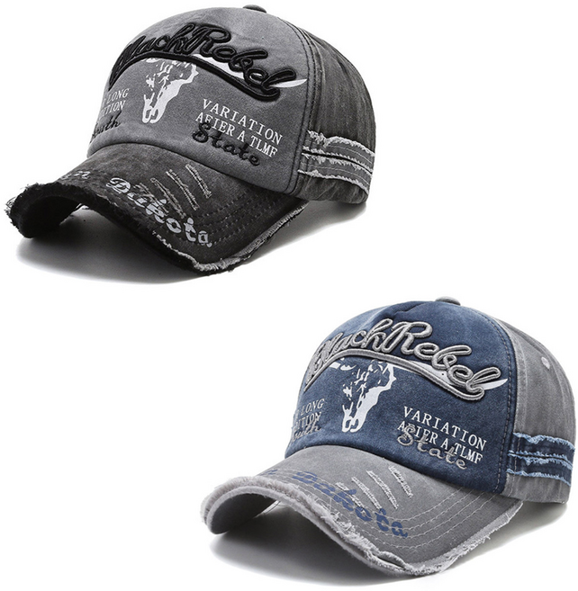 호른 빈티지 캡모자 정밀자수 스크래치 볼캡