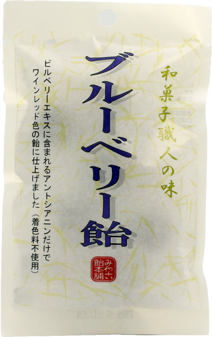 모란봉 미야코아메혼포 블루베리맛, 1개, 28g