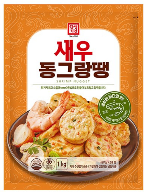 한성기업 무료 한성 새우동그랑땡 1K | 과자 반조리식품 rksvusdyfl, 옵션4. 한성 새우동그랑땡 1kg, 6개, 1kg