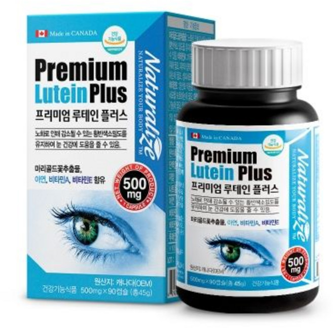네추럴라이즈 프리미엄 루테인 플러스, 1개, 90정