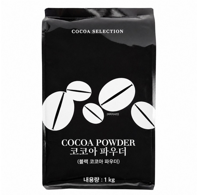 선인 블랙코코아파우더(아이비자/스페인), 1kg, 1개, 1kg
