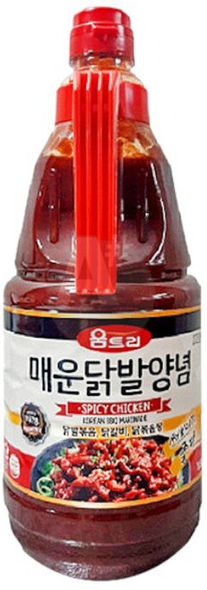 움트리 매운닭발양념 1.9Kg 닭발소스 양념소스 대용량 업소용식자재, 1