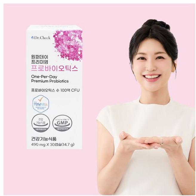 닥터체크 원퍼데이 프리미엄 프로바이오틱스, 30캡슐