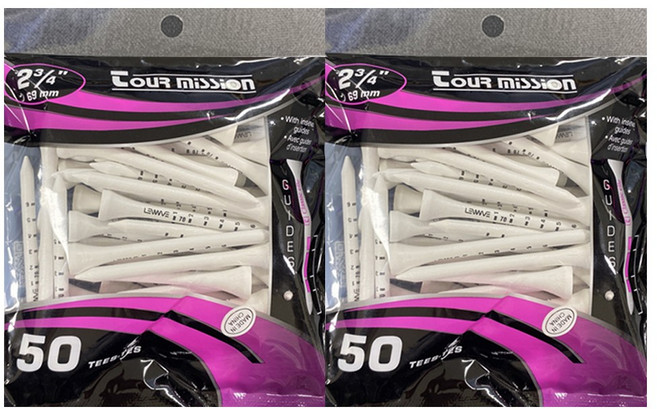 위너리스 플라이 대나무 골프티 100P 우드티