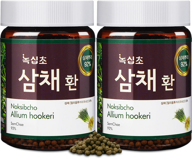 녹십초 삼채환, 100g, 2개