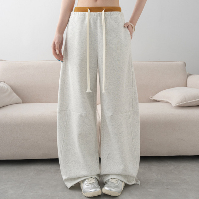 스토리원 WM-SSBT072 레이어드 밴딩 트레이닝 팬츠