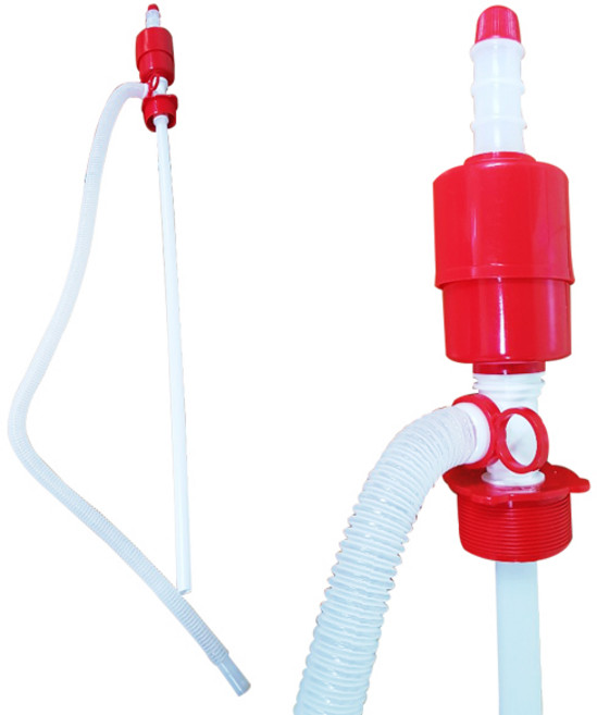 [매직크린] 수동펌프 자바라 대석유자바라 기름자바라 물펌프, 단품, 1개