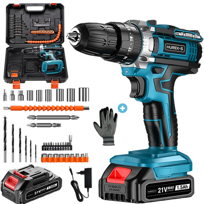 헤몬팜 블라스트 전동드릴 공구세트 전동 드라이버, 1개