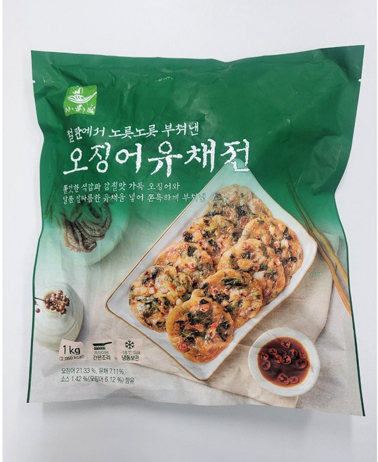 사옹원)오징어유채전1kg, 1kg, 1개