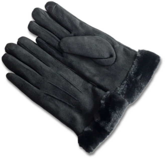 몽골리아 겨울 여자 사슴 양털 장갑 여성 방한 양털 스마트폰 터치