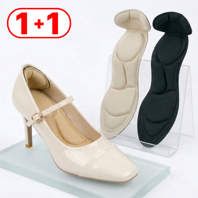 미니픽 2세대 편안한 발 쿠션 뒷꿈치 보호 쿠션 깔창 패드, 1개