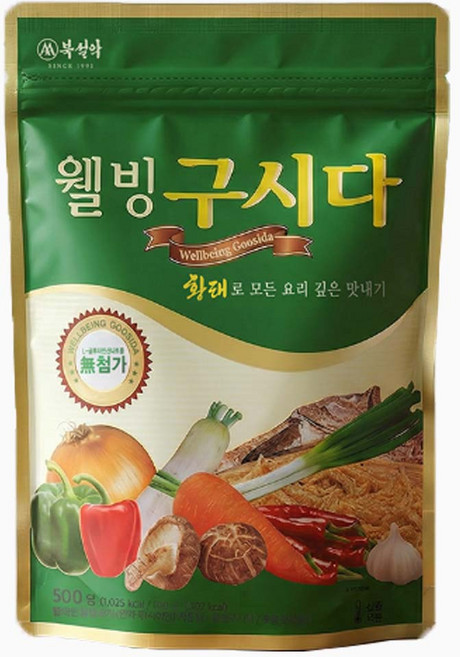 북설악 황태 웰빙 구시다, 500g, 1개