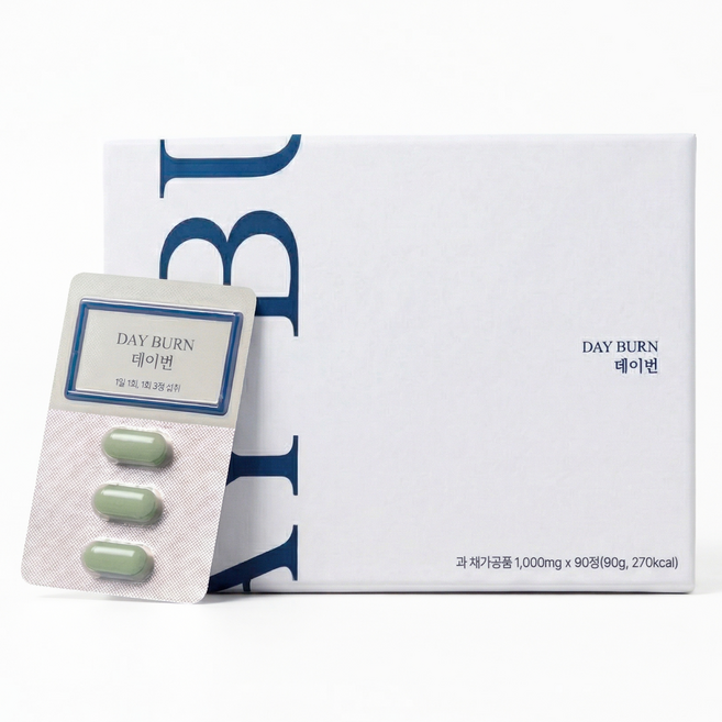 케이다이어트랩 데이번 고함량 낙산 800mg 하바노바 다이어트 단쇄지방산 포스트바이오틱스, 1개, 90정
