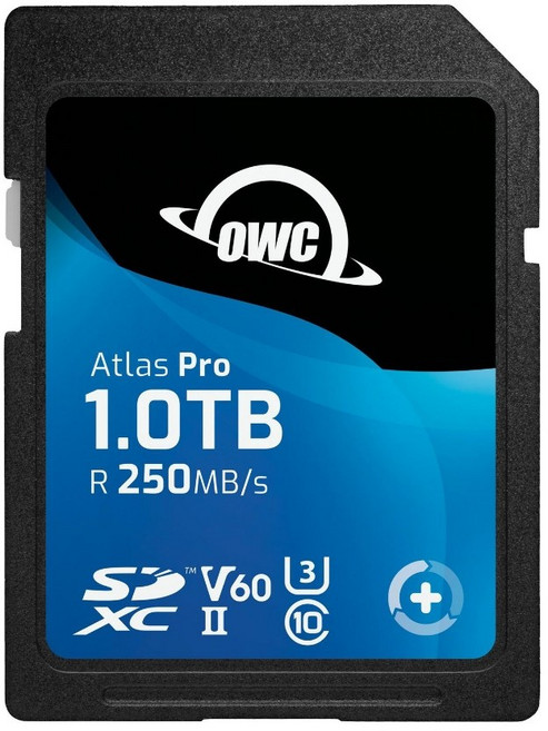 OWC SDXC UHS-II 250MB/s Atlas Pro SD V60 메모리카드 OWCSDV60P1000, 1TB, 1개