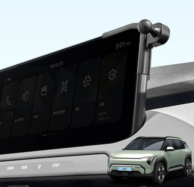 픽스글로벌 EV3 전용 차량용 핸드폰 거치대 마운트, 마운트 단품, 우측 마운트