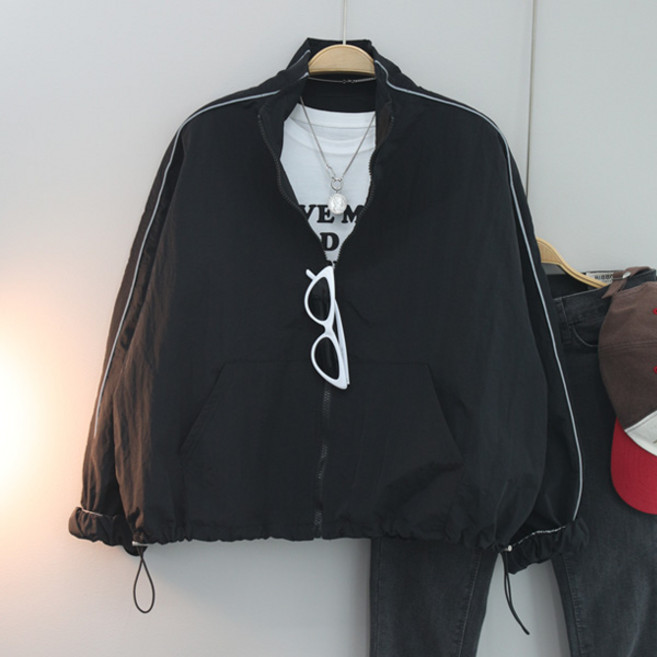 달콩 여성 간절기 바람막이 플렉스투라인바스락점퍼