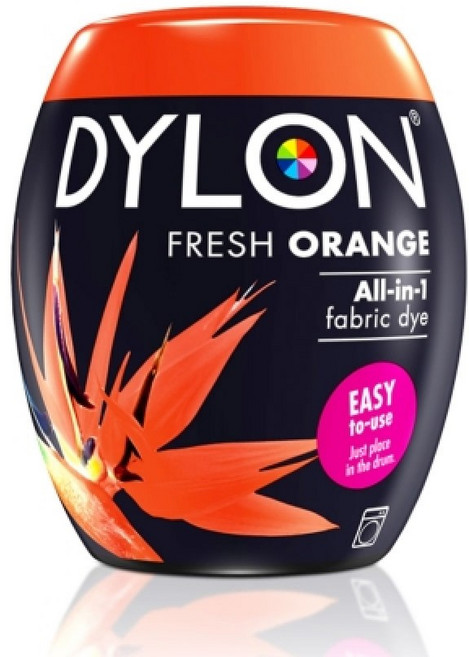 올드림 머신다이 염색 염료 가루 350g 다이론 드럼세탁기용, 55.후레쉬 오렌지 드럼세탁기용