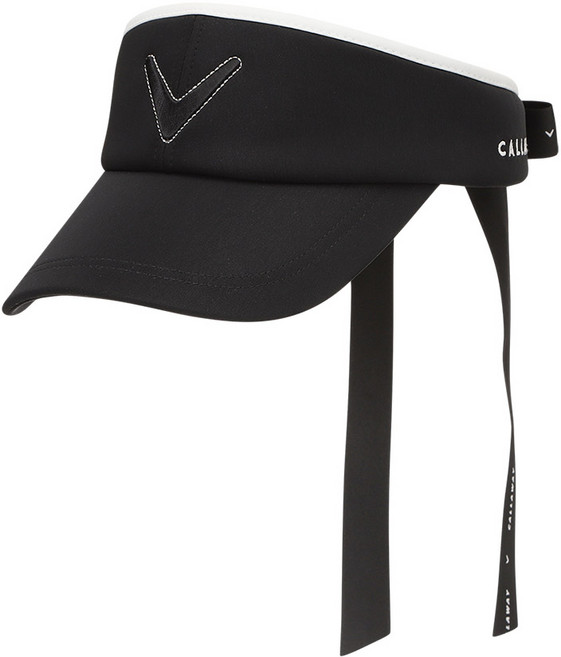 캘러웨이 2026 우먼스 달리아 바이저 썬캡, 블랙, 1