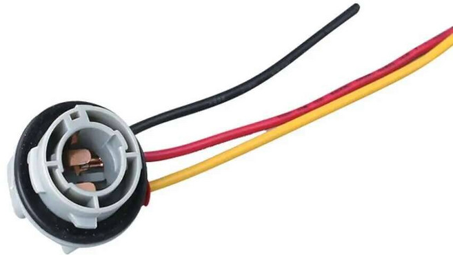 자동차전조등 1PCS 1156 BA15S BAU15S 1157 BAY15D 램프 홀더 전구 PY21W P21W 어댑터 기본 소켓 커넥터 방, 01 1157