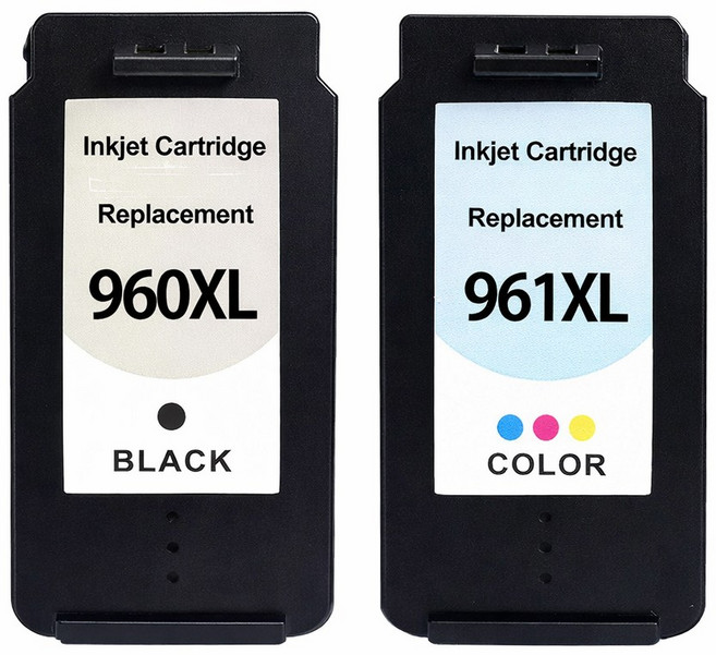 잉크아울렛 캐논 PG-960 + CL-961 호환잉크 대용량세트 TS5391 TS5392 TS5391A TS5392A PG960 XL CL961 XL, 1개, PG960+CL961 재생대용량세트