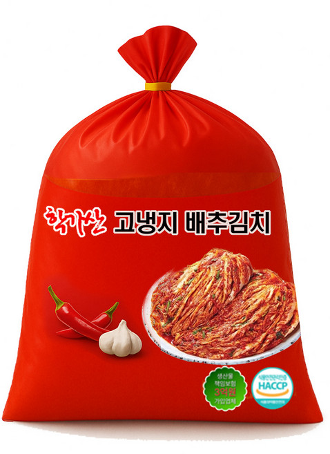 안동 학가산 고랭지 김치 포기김치 4kg/7kg, 7kg, 2개