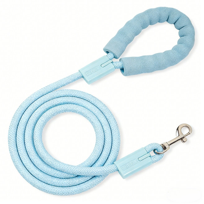 파스텔펫 반려동물 폼폼 파스텔 리드줄, 블루, 1개