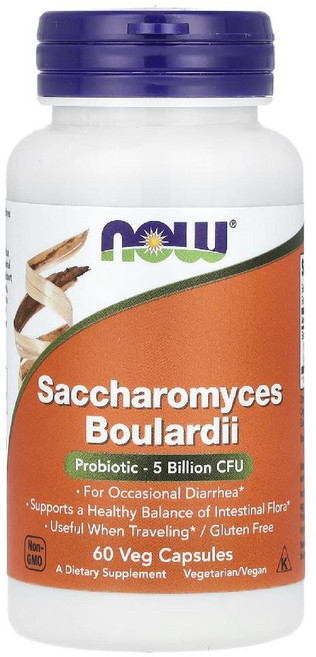 나우푸드 사카라미세스 보울라디 베지 캡슐, 1개, 60정