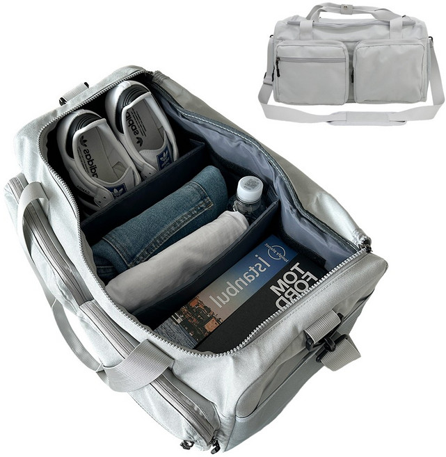 헬스의세계 칸막이 대용량 헬스 운동 스포츠 보스턴 가방