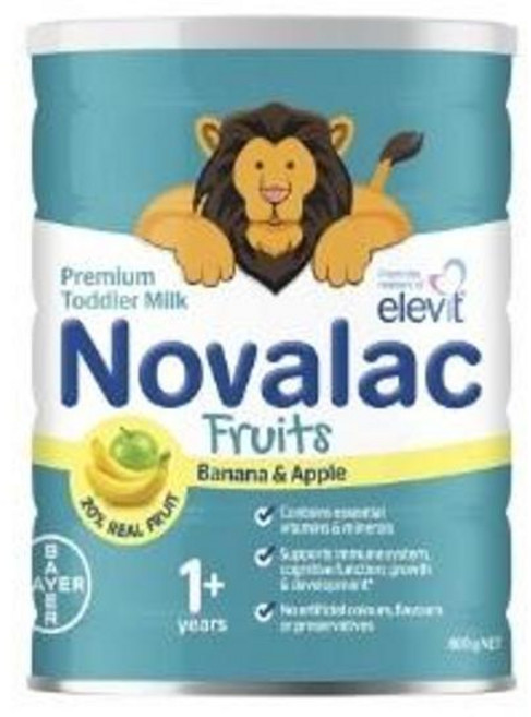Novalac 노발락 프루트 토들러 밀크 (12개월 이후), 2개, 800g