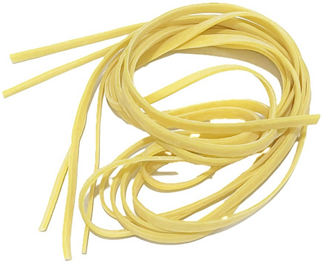 이음모음 국산 천연고무 납작 생고무줄, 라이트옐로우, 1세트