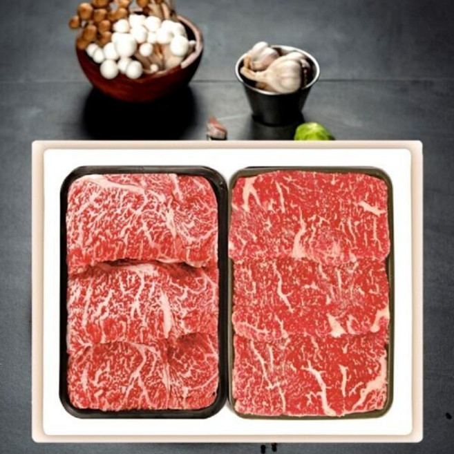 자연애 청풍명월 무항생제 로스1호 등심 400g 채끝 400g, 1개