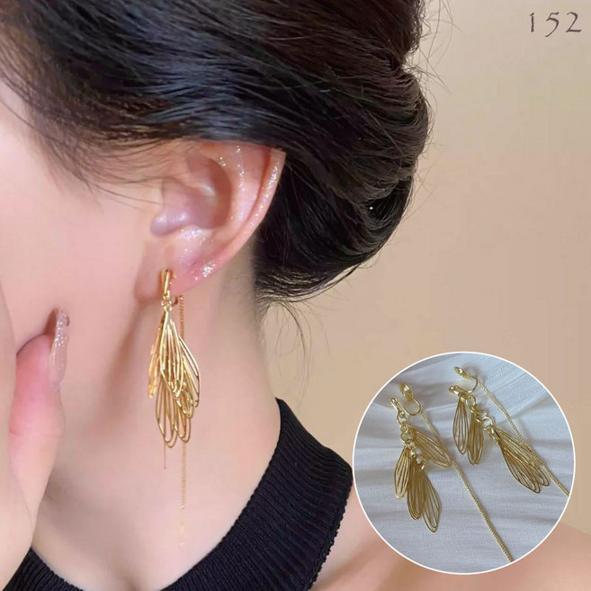 夾式耳環 小巧 質感 百搭 氣質 小眾 設計 首飾 無需穿孔 女士男士