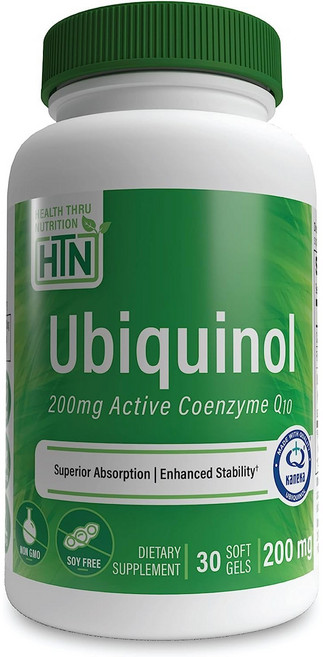 헬스스루뉴트리션 카네카 유비퀴놀 CoQ10 캡슐 200mg 90캡슐, 1개, 90정