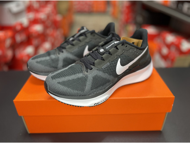 나이키 스트럭처 25 블랙 여성 로드 런닝화