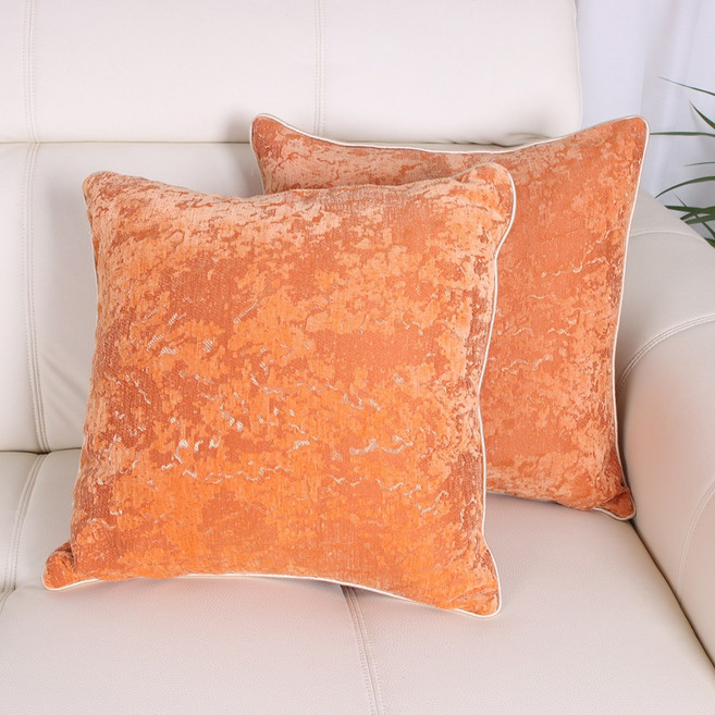 빅무드 크러쉬드 벨벳 쿠션커버 45x45 북유럽 감성 거실 인테리어 소파쿠션