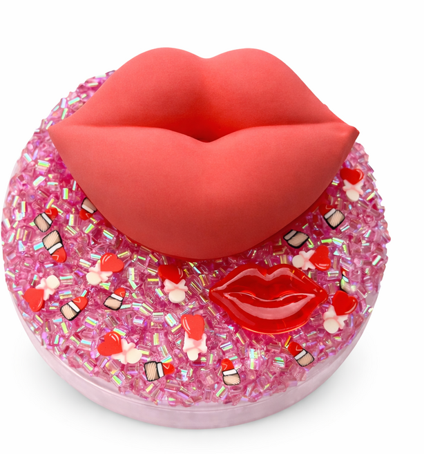 말랑코코 슬라임 뽀뽀쪽 점토 슬라임 샤벳 난사 점섞슬, 1개, 260g, 화이트