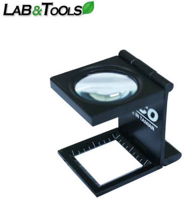 랩앤툴스 눈금형 리넨테스터 JA-G012 섬유 확대경 분해경 루페, 상세 설명 참조
