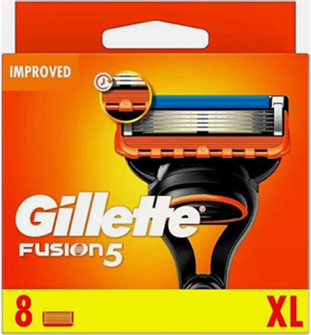 질레트 퓨전 매뉴얼 면도날, 8개입, 1개